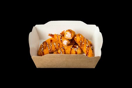 Креветки во фритюре