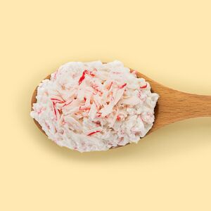 Крабовое мясо с майонезом