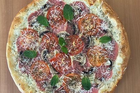 Ветчина с грибами 36 см