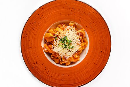 Паста с креветками