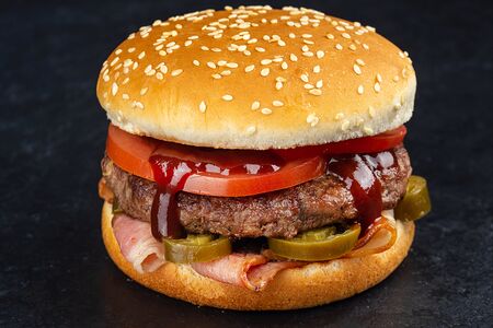 Брусничный Бургер