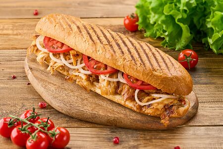 Сэндвич с курицей Халяль