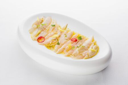 Сибас, мелисса, лайм