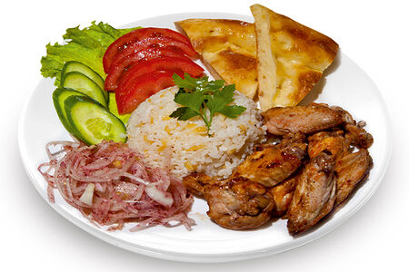 Шашлык из куриных крылышек