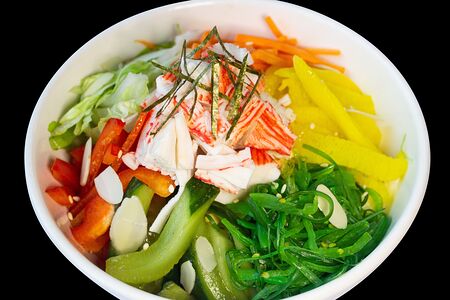 Поке с крабом сурими