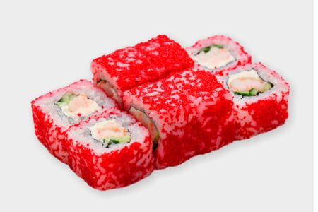 Калифорния с тигровыми креветками