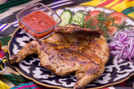 Цыпленок по-Ташкентски