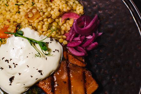 Говяжий язык на углях