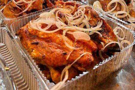 Курочка на мангале