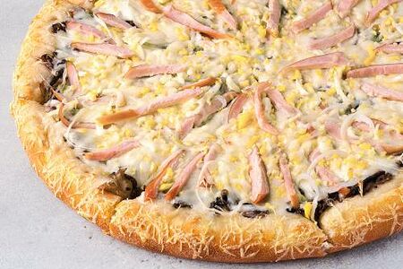 Пицца Жюльен на толстом с сыром