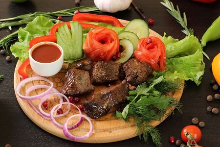 Печень говяжья