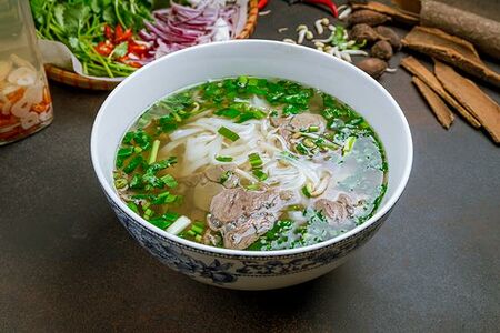 Суп Фо-бо с отварной говядиной