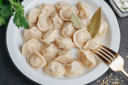 Пельмени лосось, 18 шт