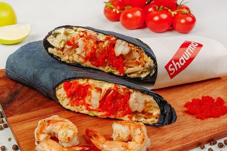 Шаурма Том ям с креветкой