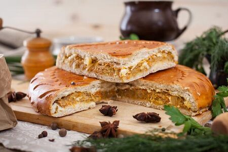 Пирог с капустой