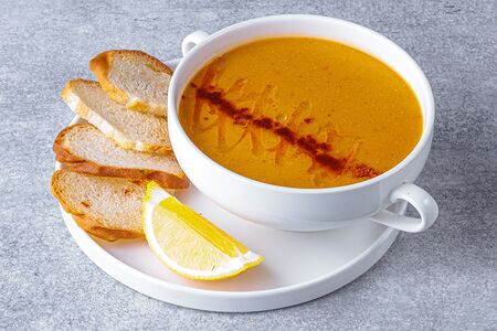 Крем-суп чечевичный