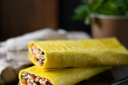 Шаверма вегетарианская Греческая