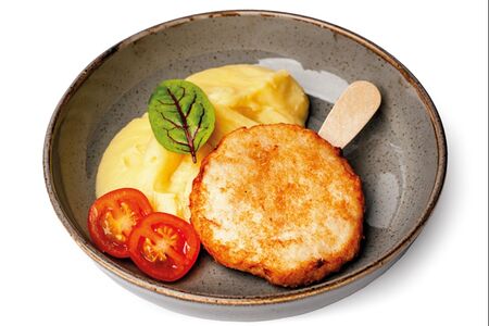 Котлета Эскимо с картофельным пюре