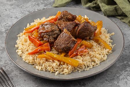 Узбекский плов