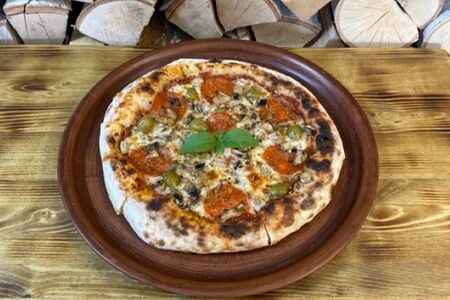 Пицца Под грибами