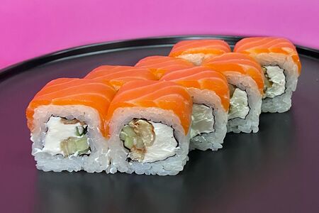 Филадельфия с лососем и угрем