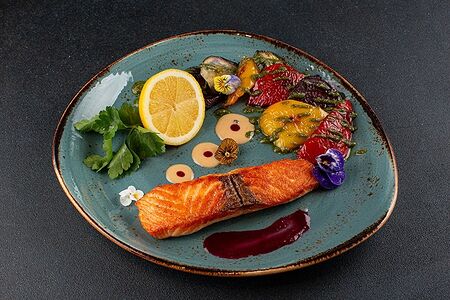 Стейк из семги