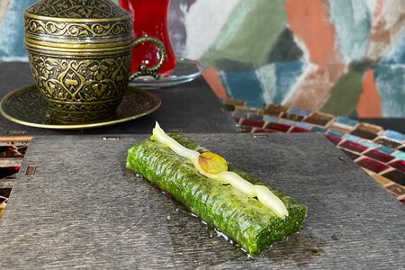 Турецкая пахлава Бурма с фисташкой