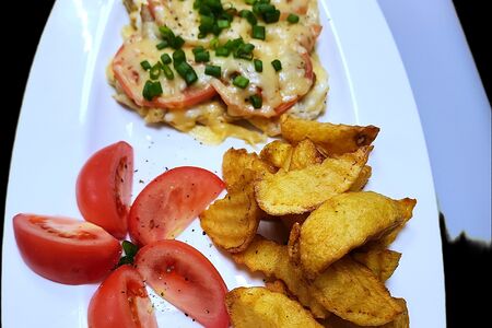 Курица по-царски с картофелем