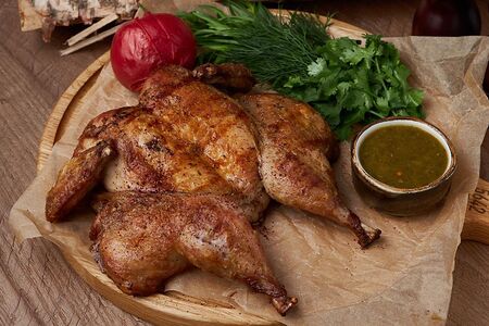 Цыпленок на углях