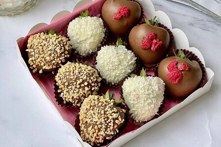 Клубника в шоколаде Bounty XS