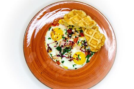 Глазунья по-деревенски