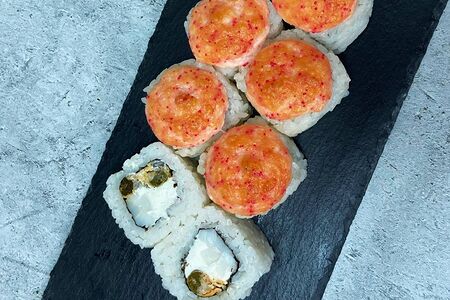 Запеченный с кальмаром