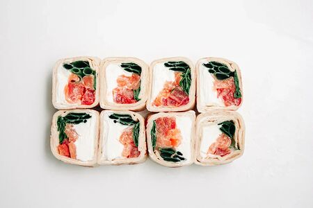 Ролл Тортилья с семгой