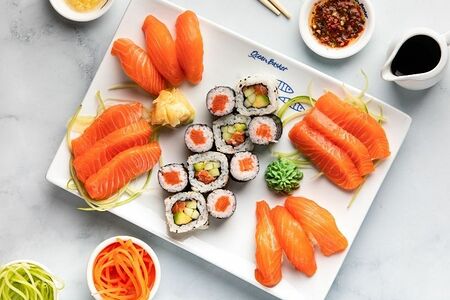 Сет Cалмон платтер