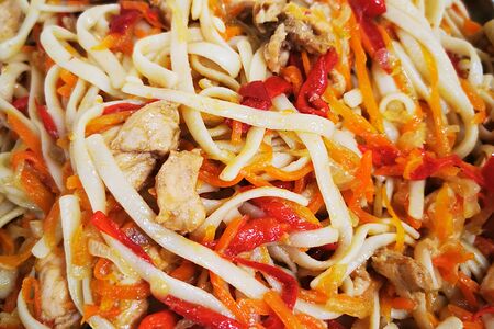 Лапша по-домашнему