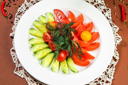 Овощная тарелка