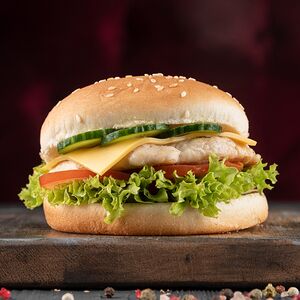 Мини-бургер с курицей