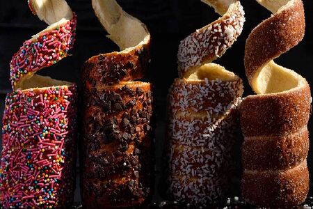 Трдельник с нугой сникерс big