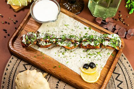 Индейка в греческом соусе дзадзыки