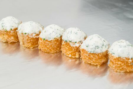 Кранч ролл сливочный темпура 8 шт