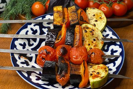 Шашлык из овощей