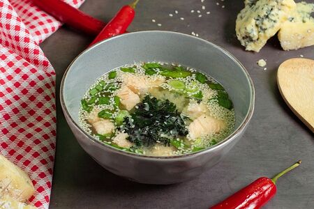 Мисо с лососем