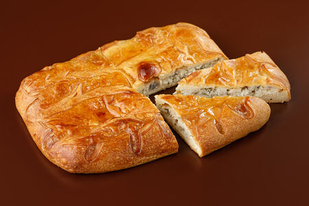 Пирог с палтусом и треской