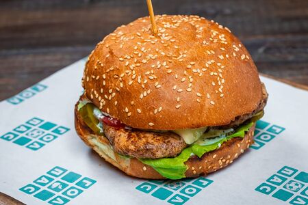 Бургер из курицы