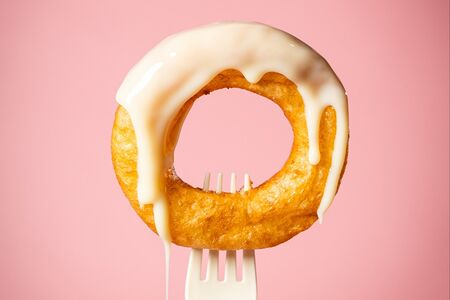 Бокс на 23 пончика со сгущенным молоком