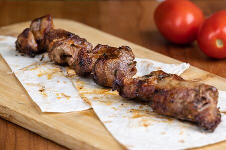 Шашлык из cвинoй мякоти