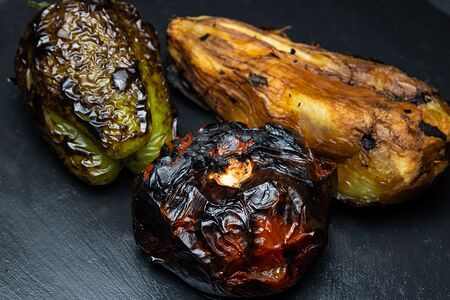 Овощи на углях