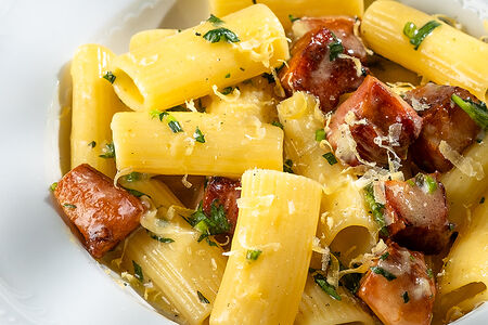 Ригатони карбонара