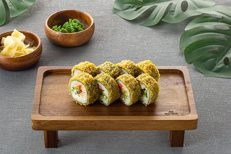 Жареный ролл Сытый лосось 2.0