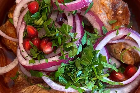 Шашлык из cвинoй шеи